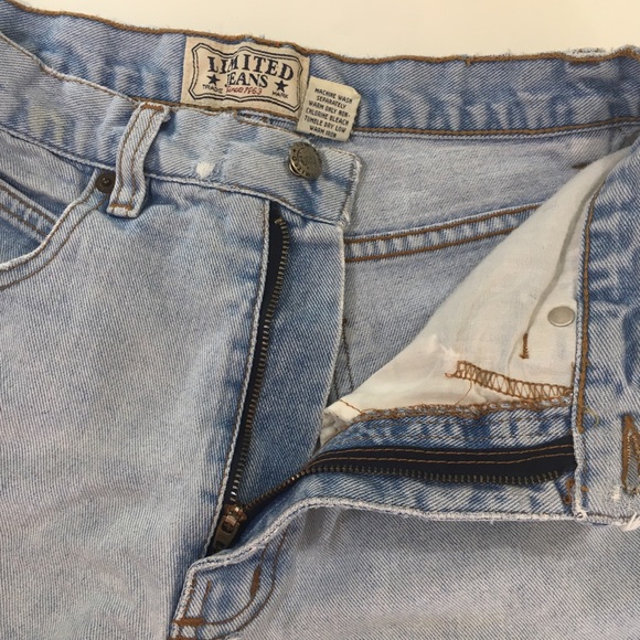 Vintage The Limited high waisted denim shorts - 8 - Picture 4 of 8